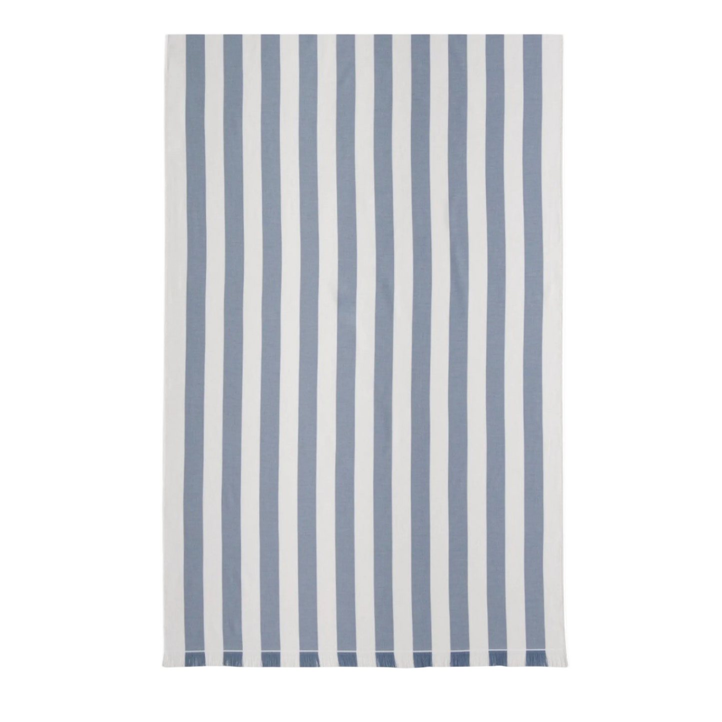 Sea Blue Striped Beach Towel