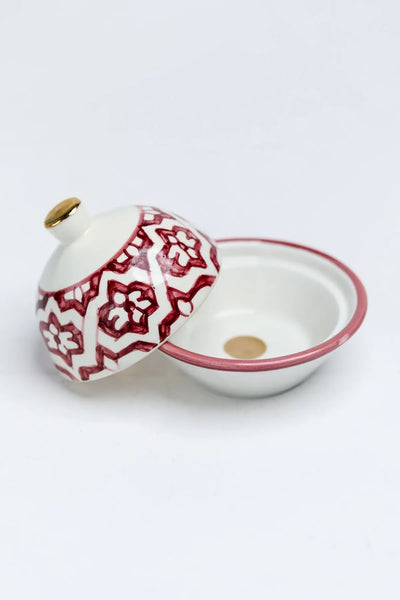 Sugar Bowl - Fassia Aubergine Gold