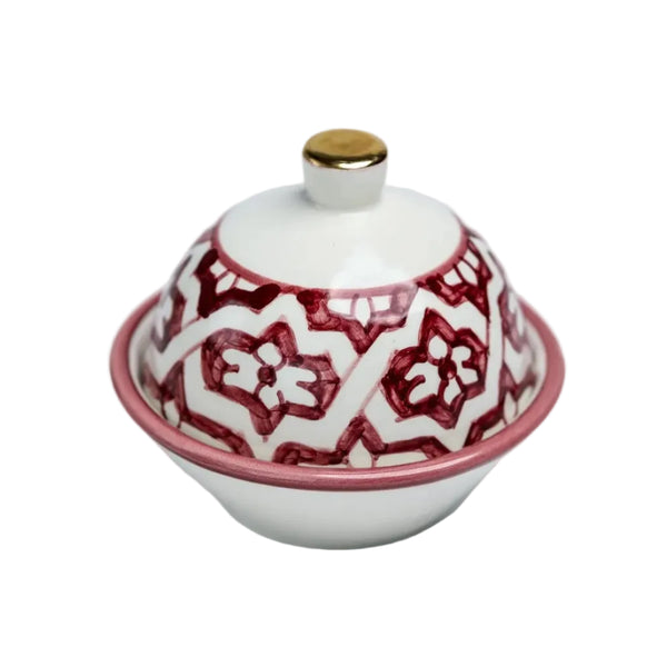 Sugar Bowl - Fassia Aubergine Gold