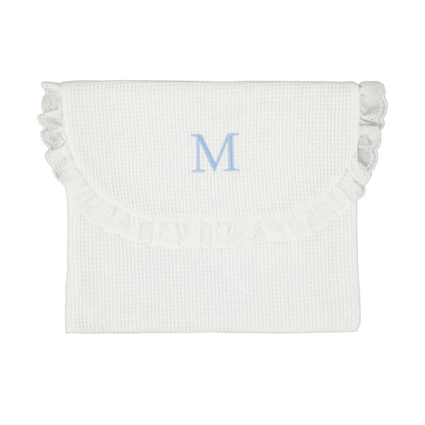 Piqué Garment Bag with Lace