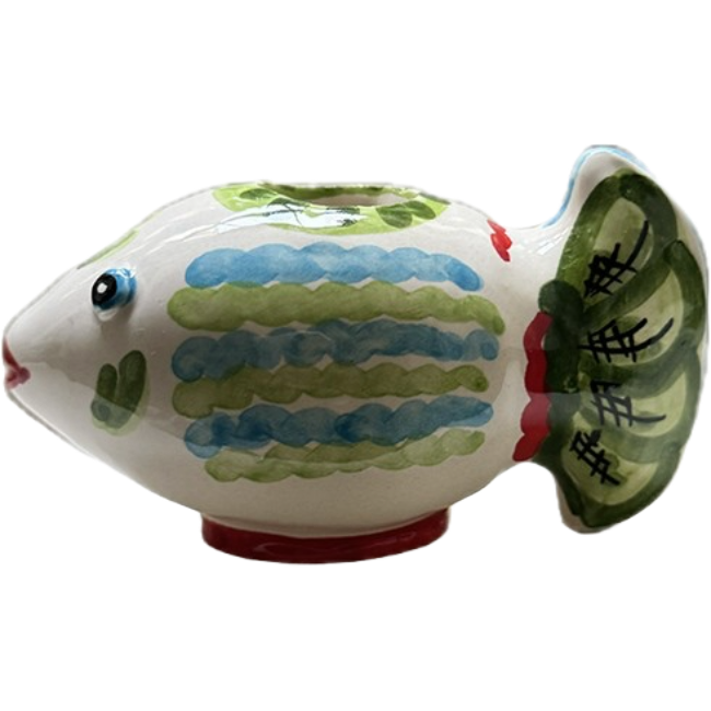 Portofino Fish Candlestick
