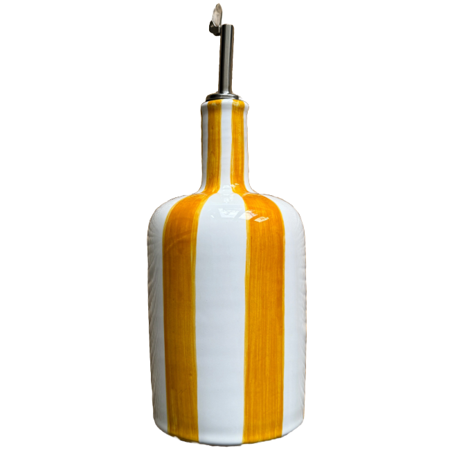 Ochre Striped Bottle