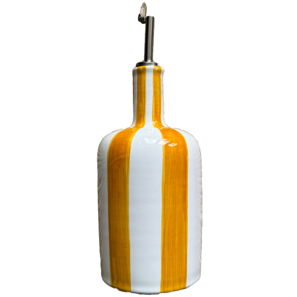Ochre Striped Bottle