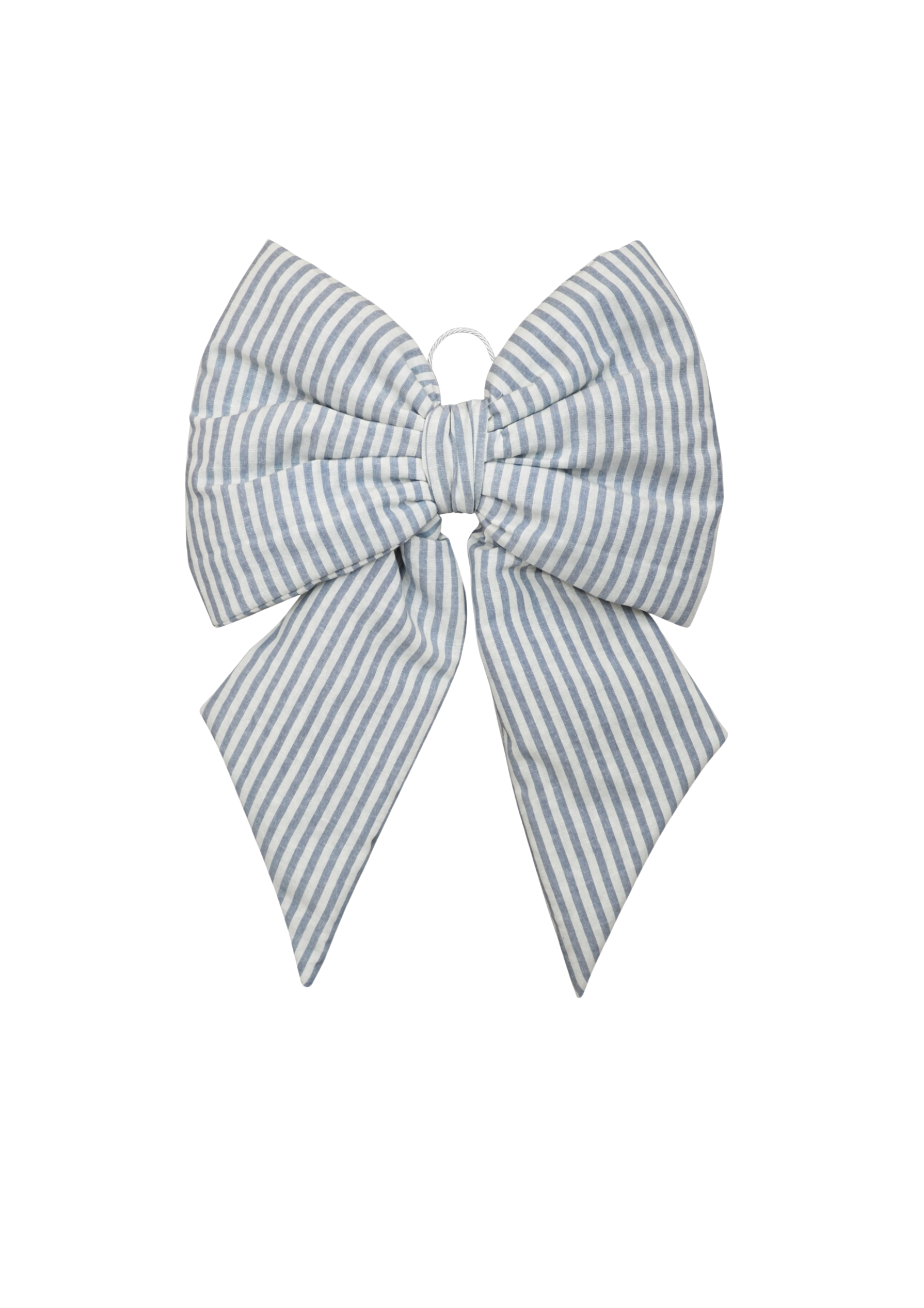Oversize Bow Stripe Blue (35x50cm)