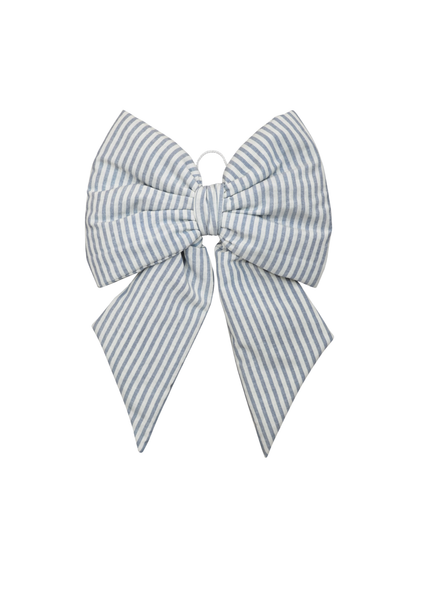 Oversize Bow Stripe Blue (35x50cm)