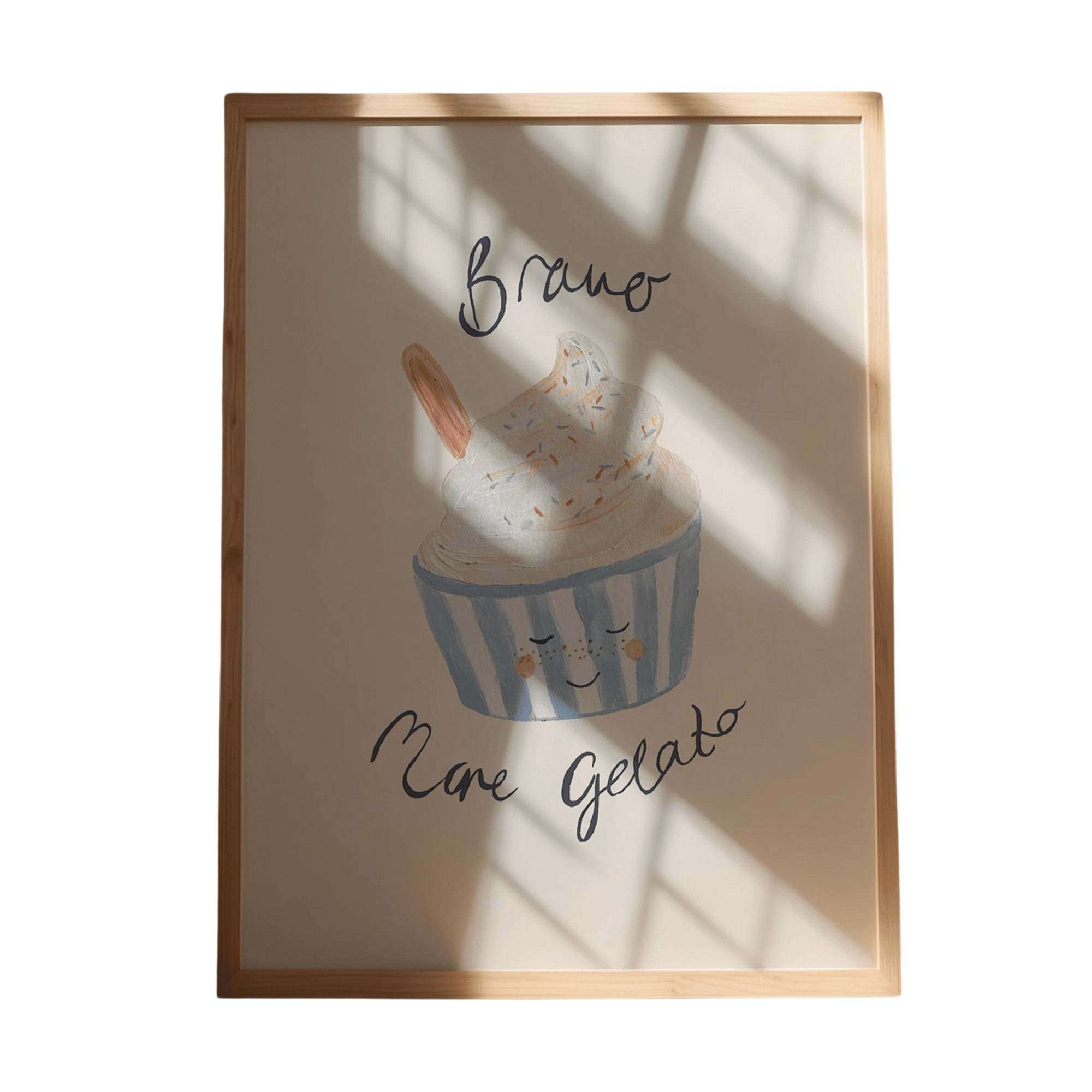 Bravo More Gelato Art Print