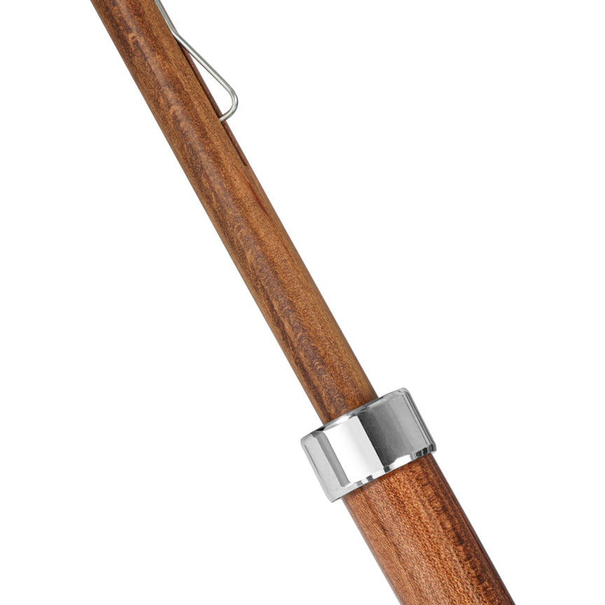 British Umbrella, Beech & Maple - Sand/Burgundy