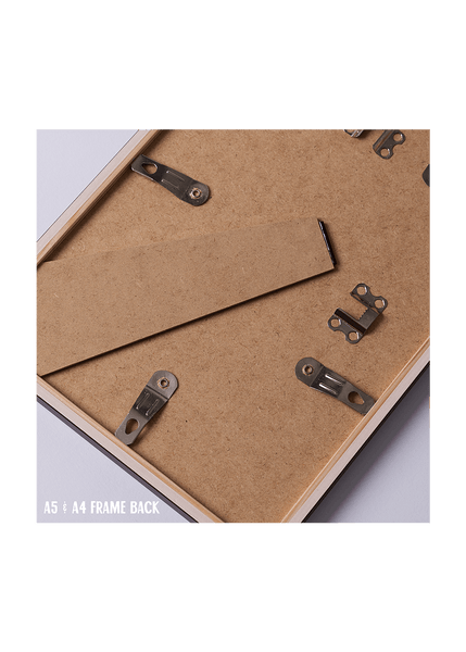 Burgundy Wood Picture Frame