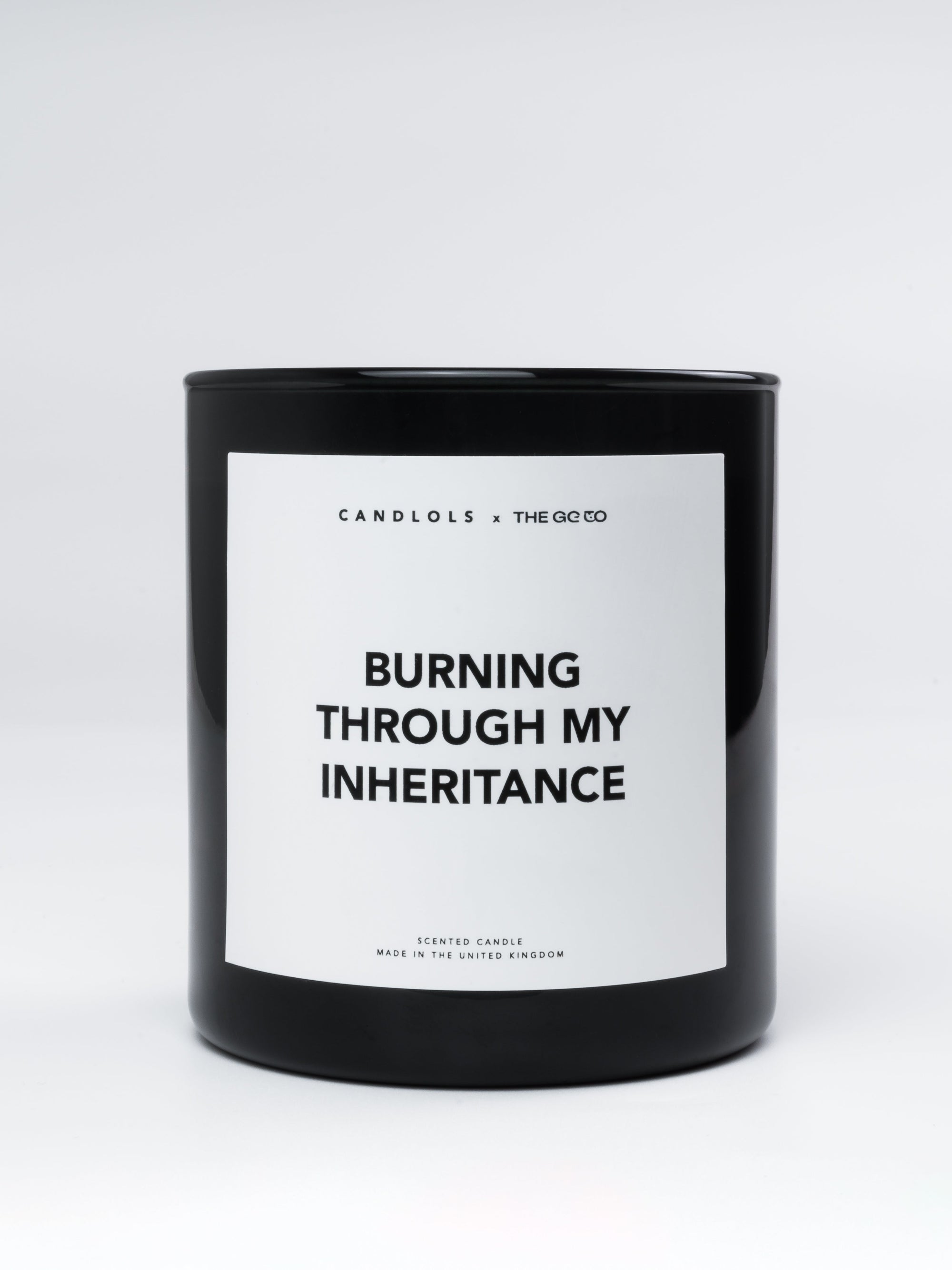 Burning Through My Inheritance, Luxury Scented Candle