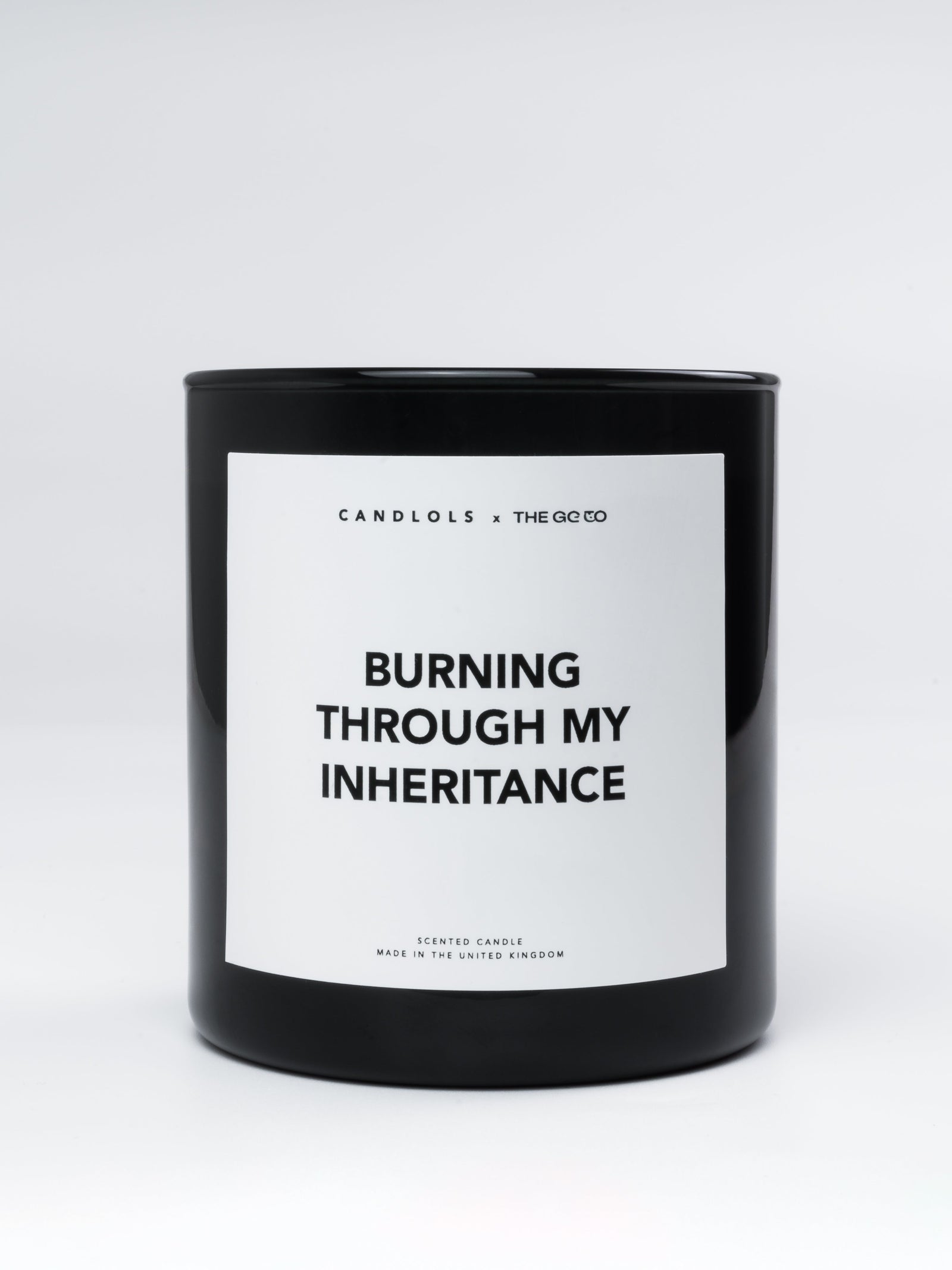 Burning Through My Inheritance, Luxury Scented Candle