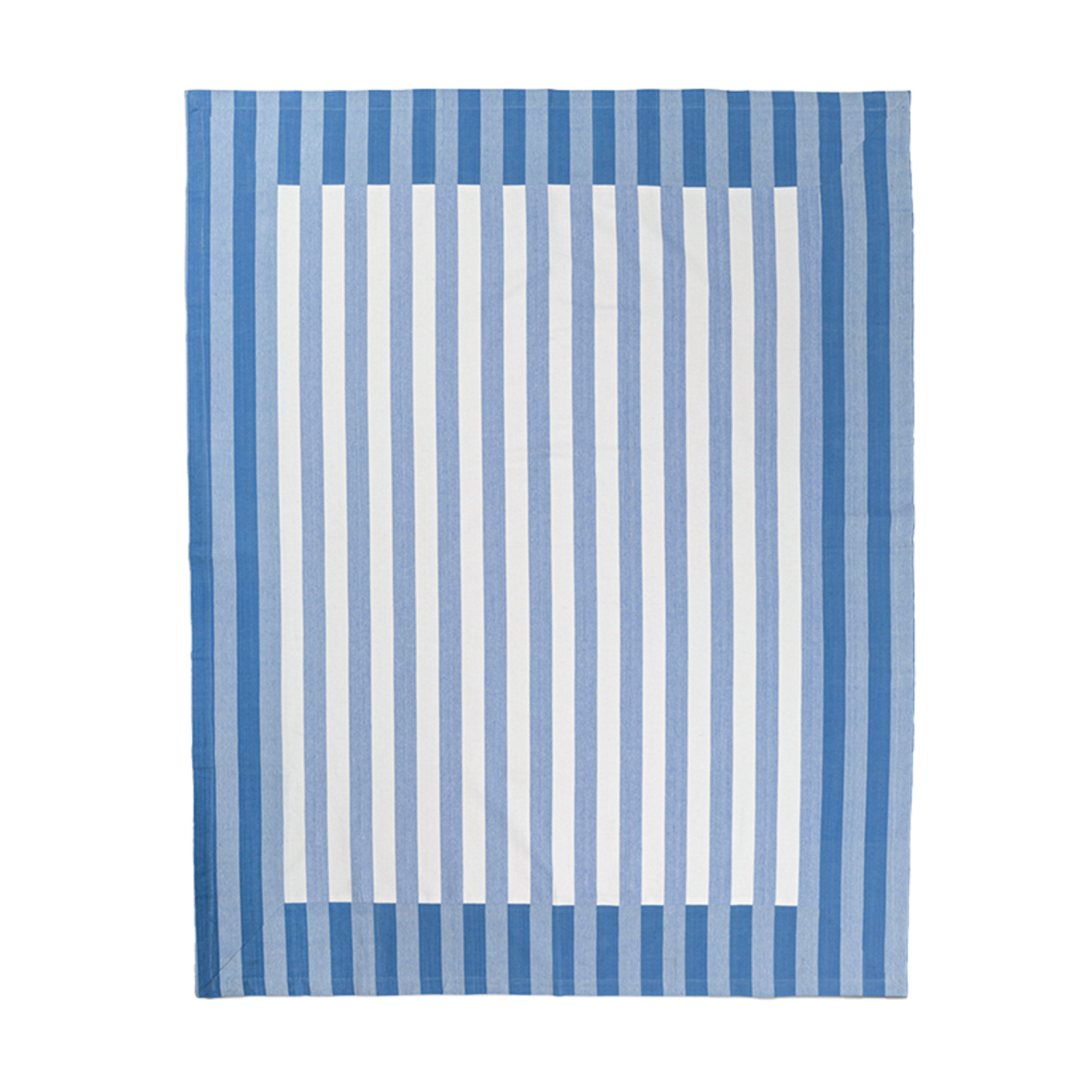 Cornflower Blue Stripe Tablecloth