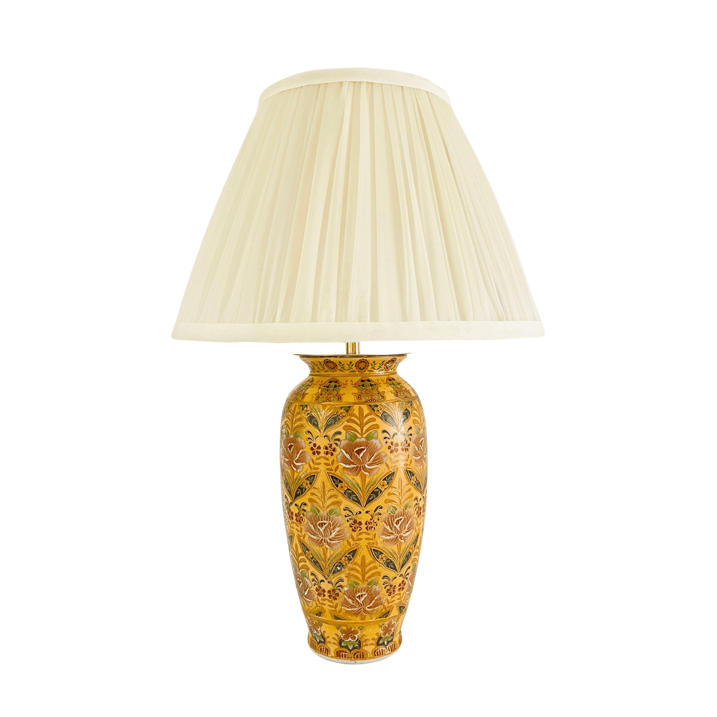 Antique Golden Tulip Lamp #1