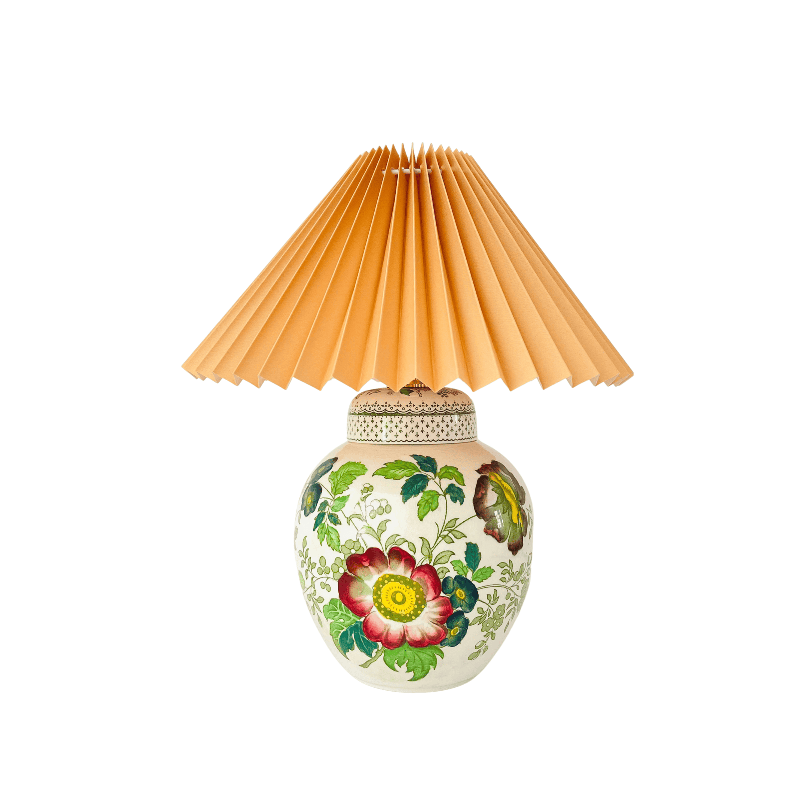 Antique Mason’s ‘Paynsley’ Jar Lamp