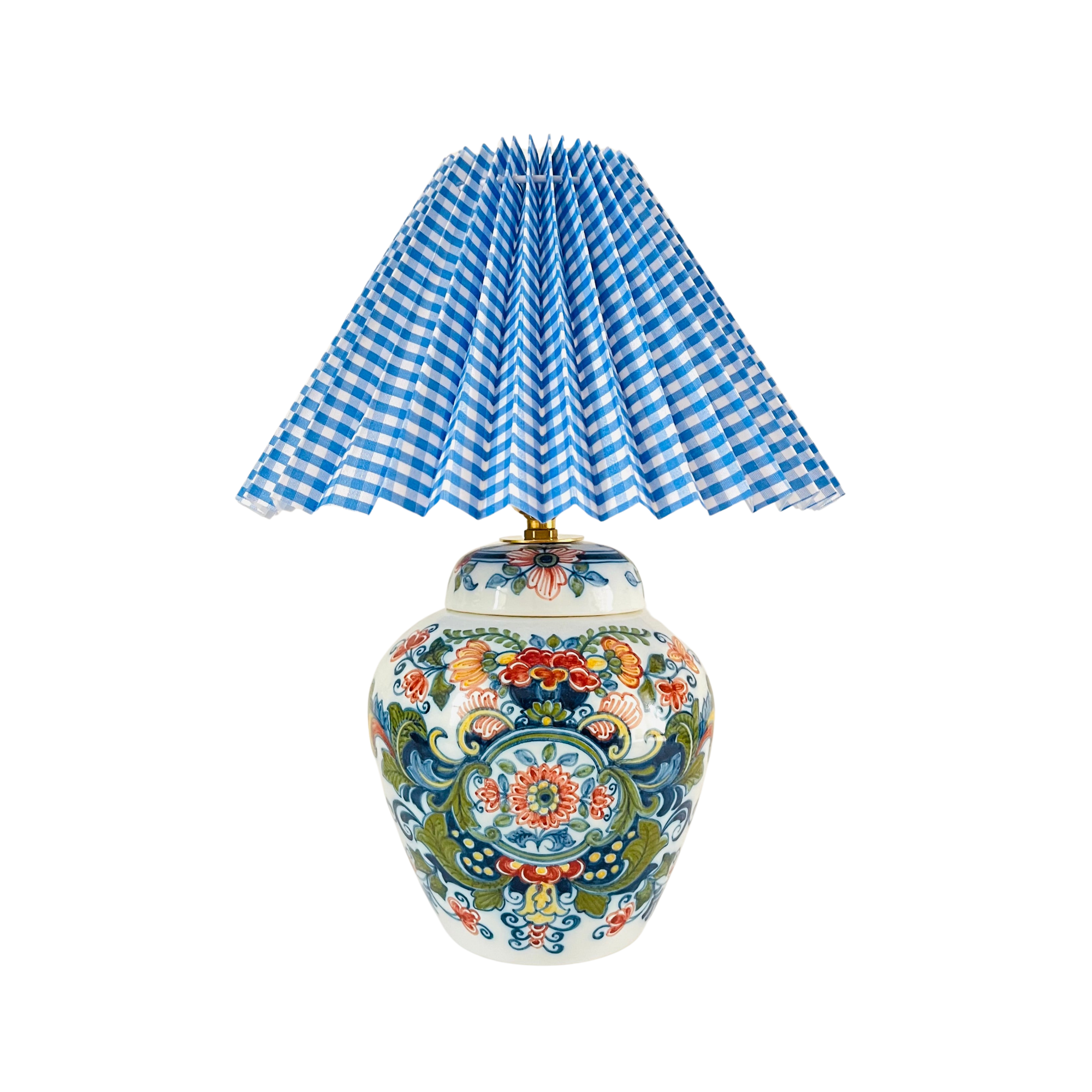 Antique Mini Makkum Lamp