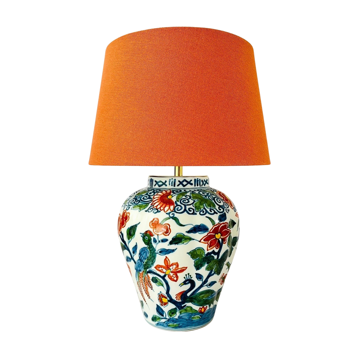 Antique Makkum Lamp