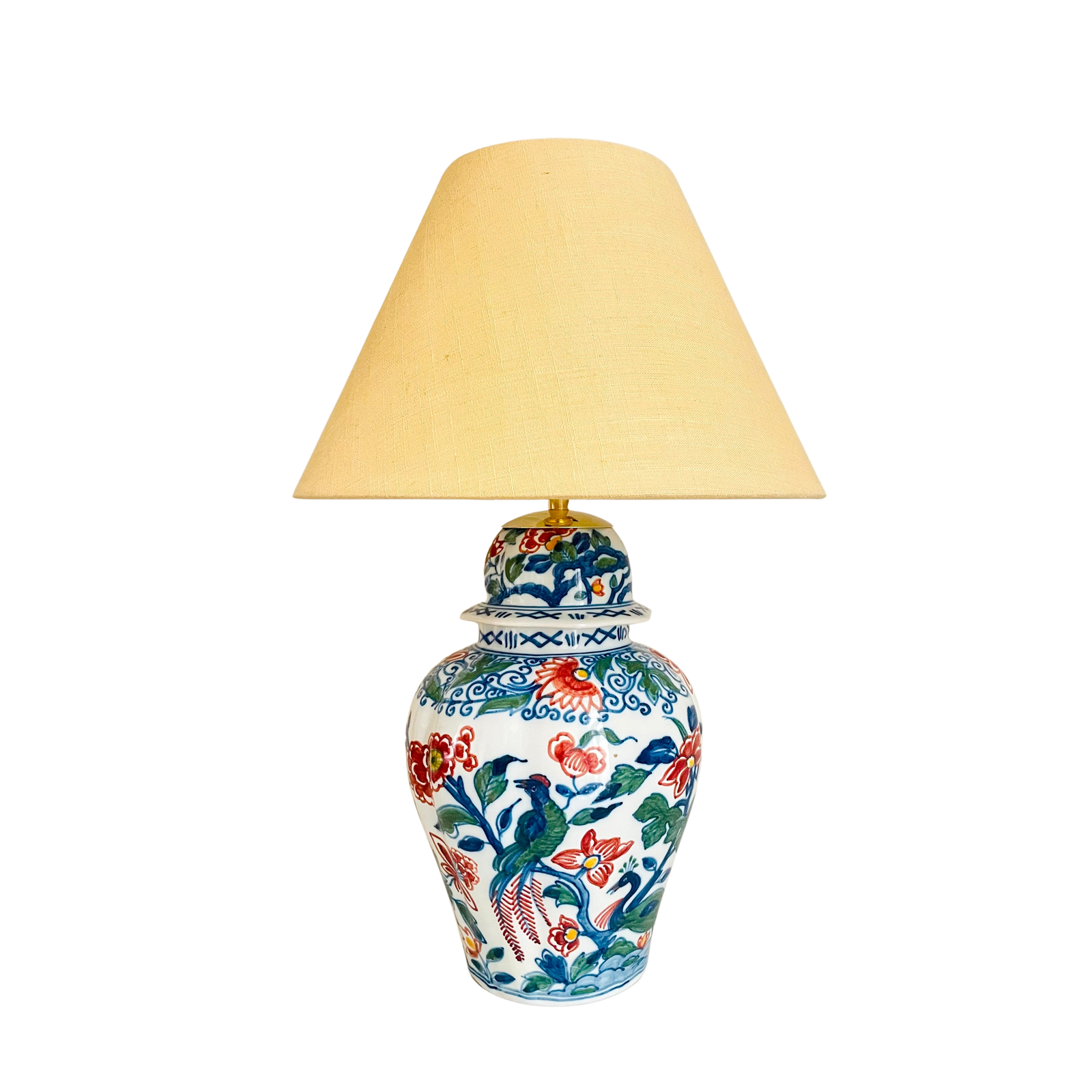 Antique Makkum Jar Lamp