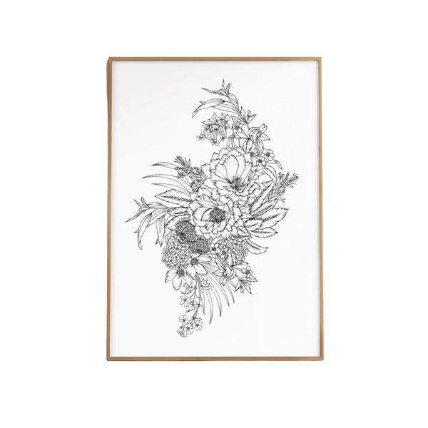 Summer Floral Artprint