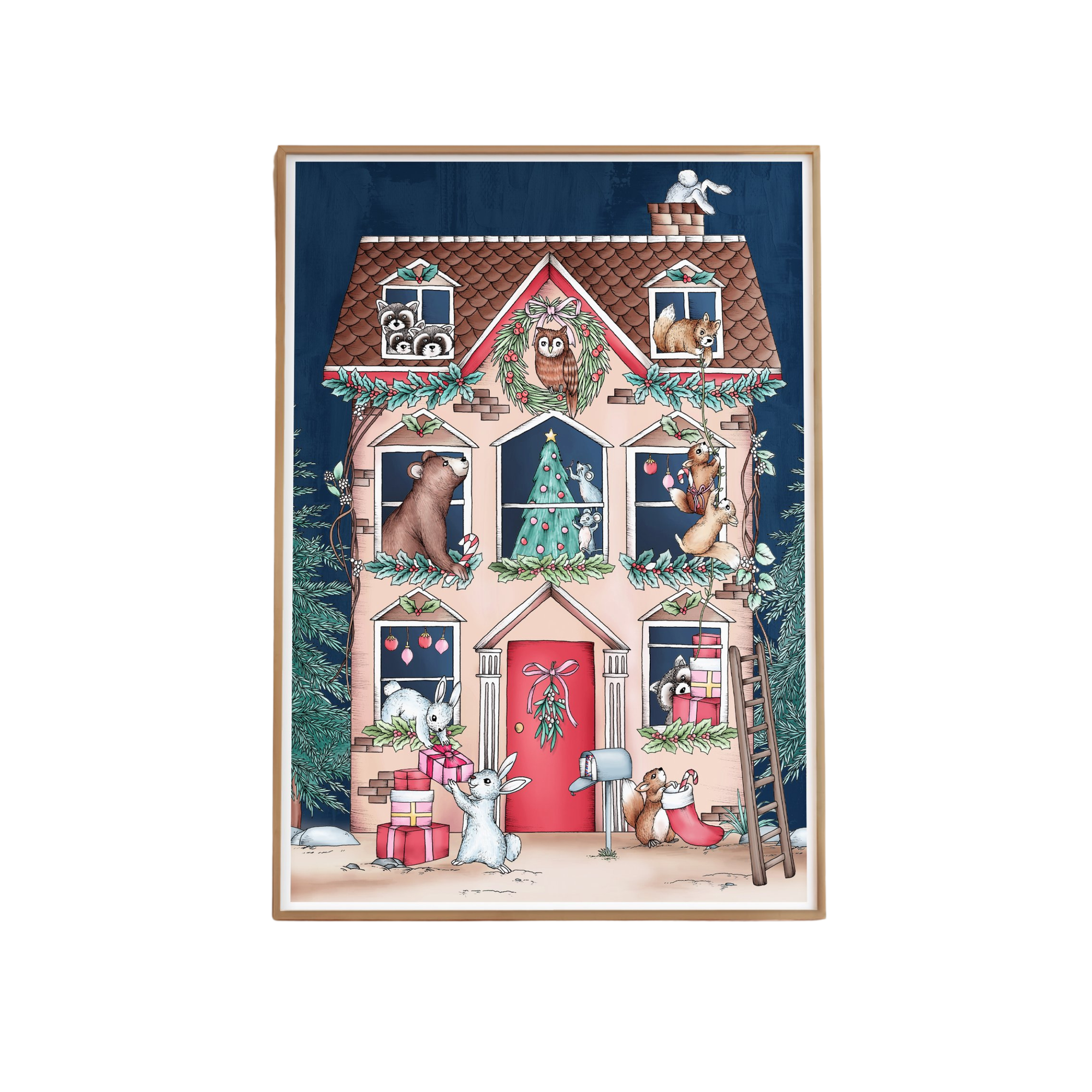 Magical Christmas Artprint