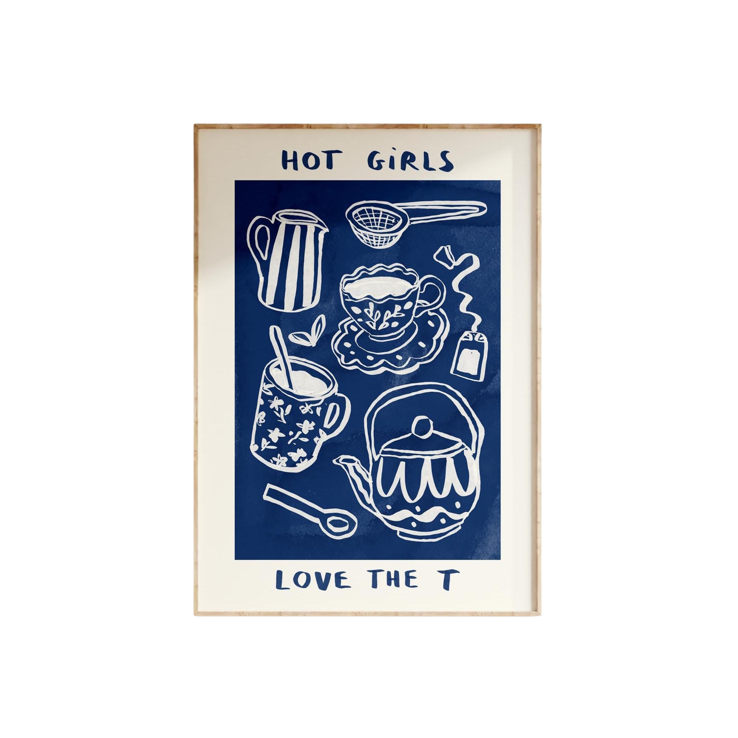 Hot Girls / Boys Love The T Print