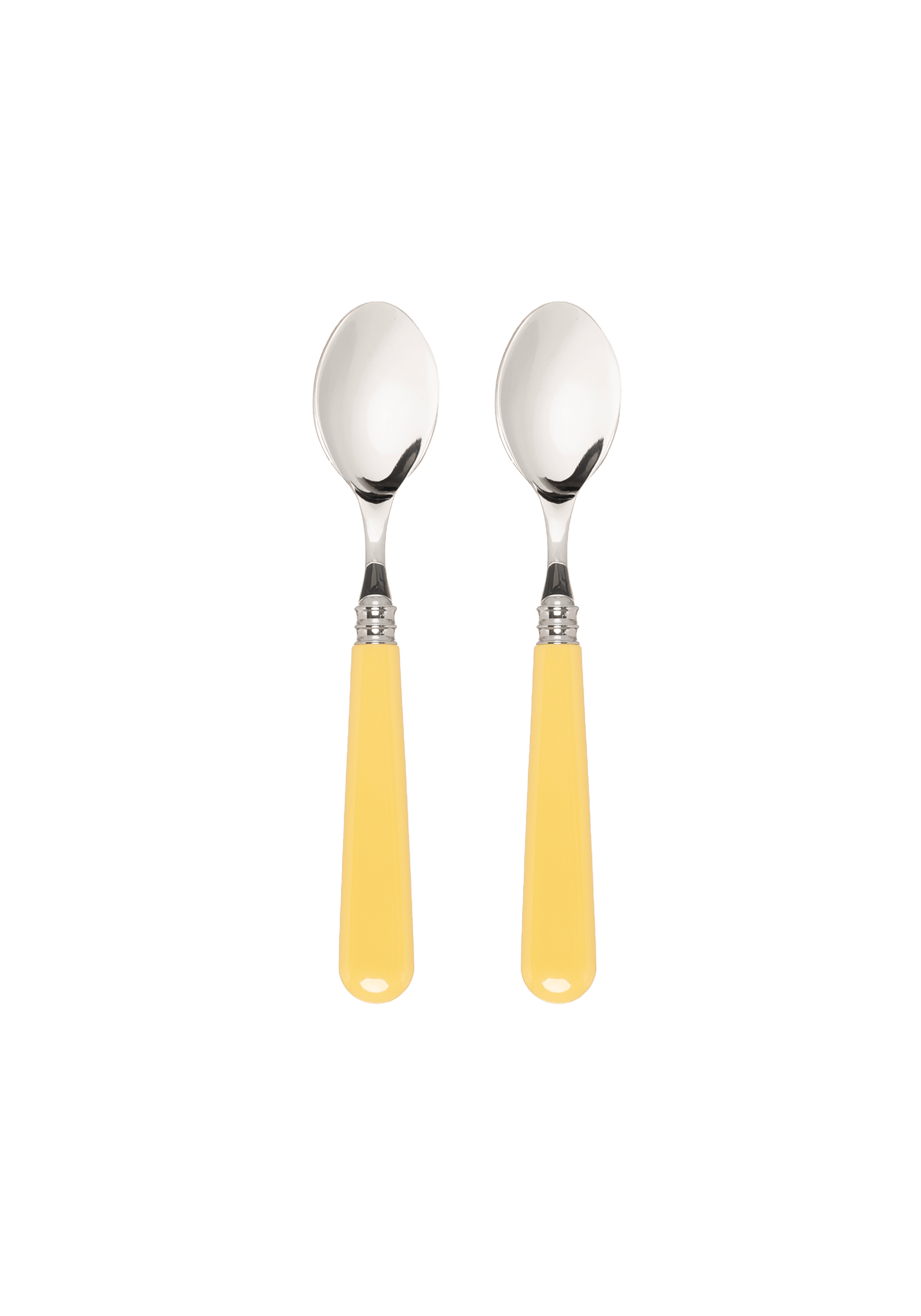 Butter Yellow Set of 2 Teaspoons