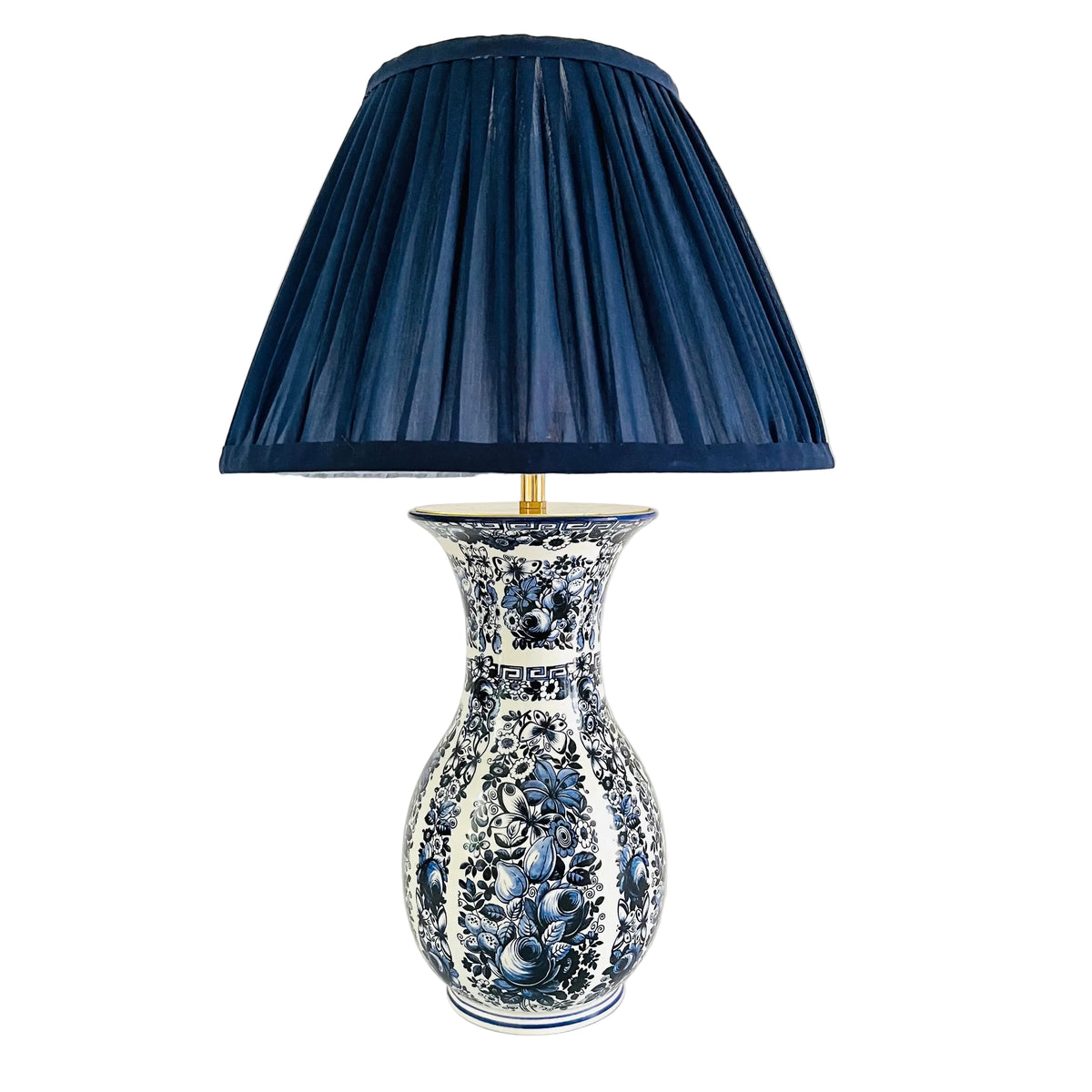 Antique Delfia Lamp