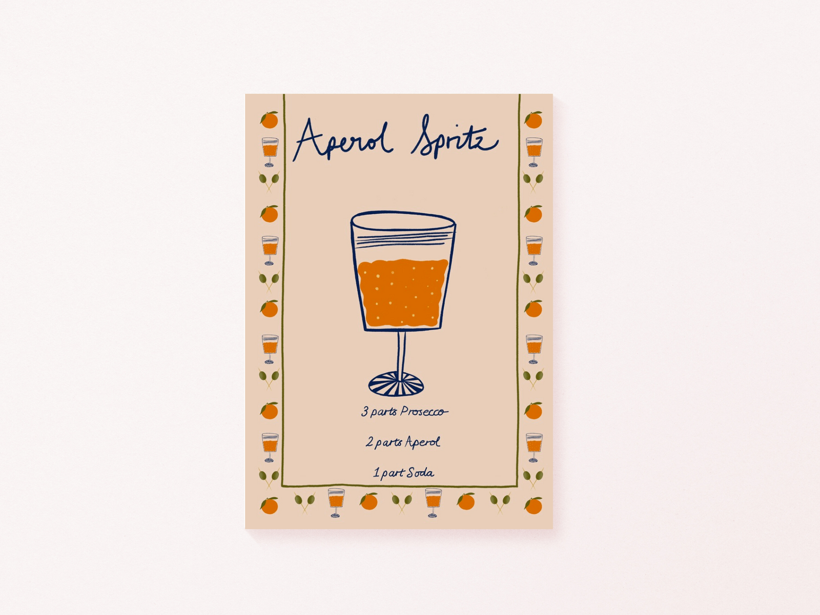 Aperitivo Time Art Print