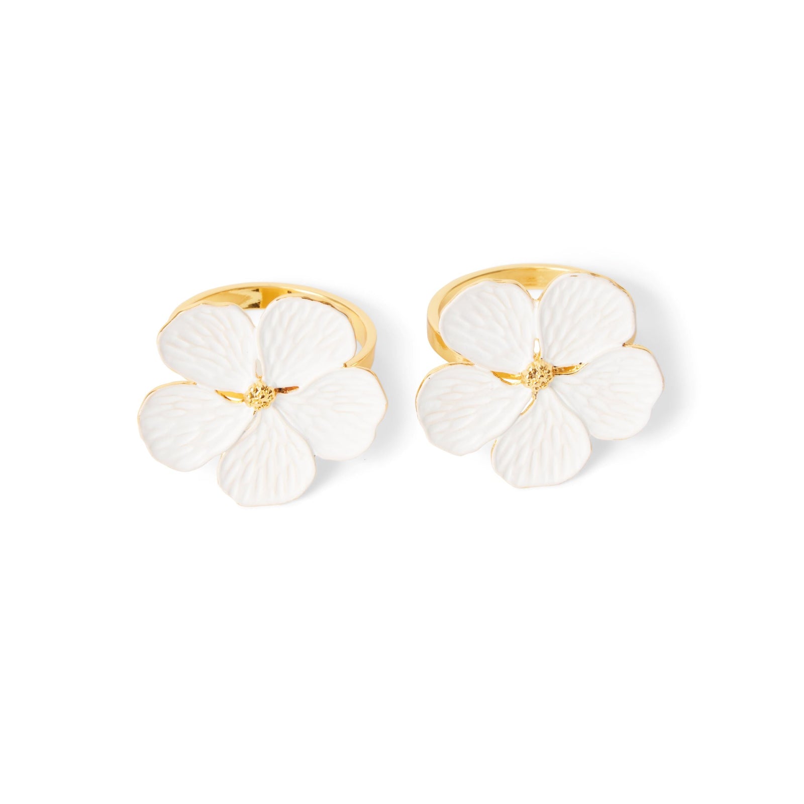 Snow Flower Napkin Ring