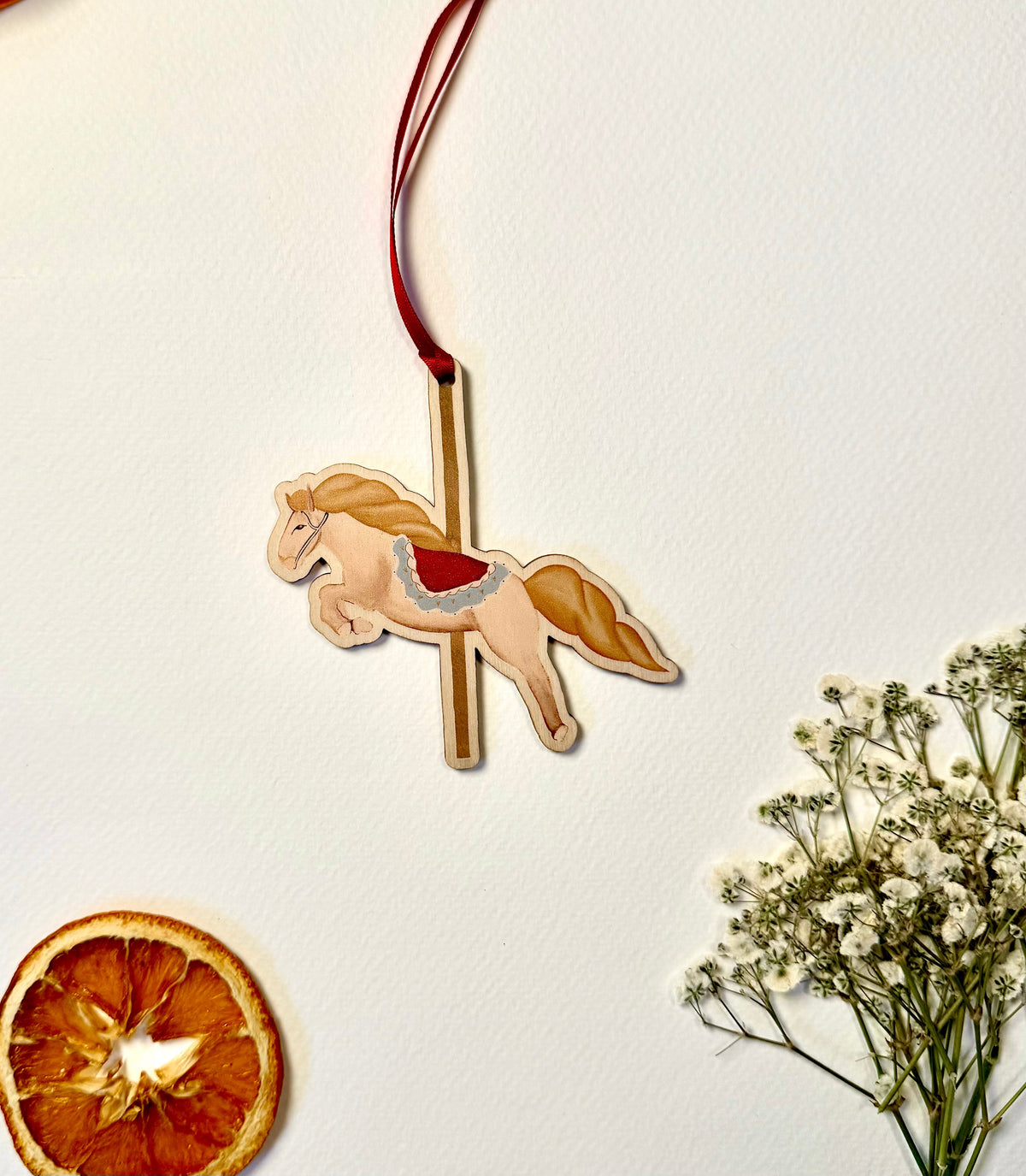 Carousel Horse Christmas Decoration PRE-ORDER