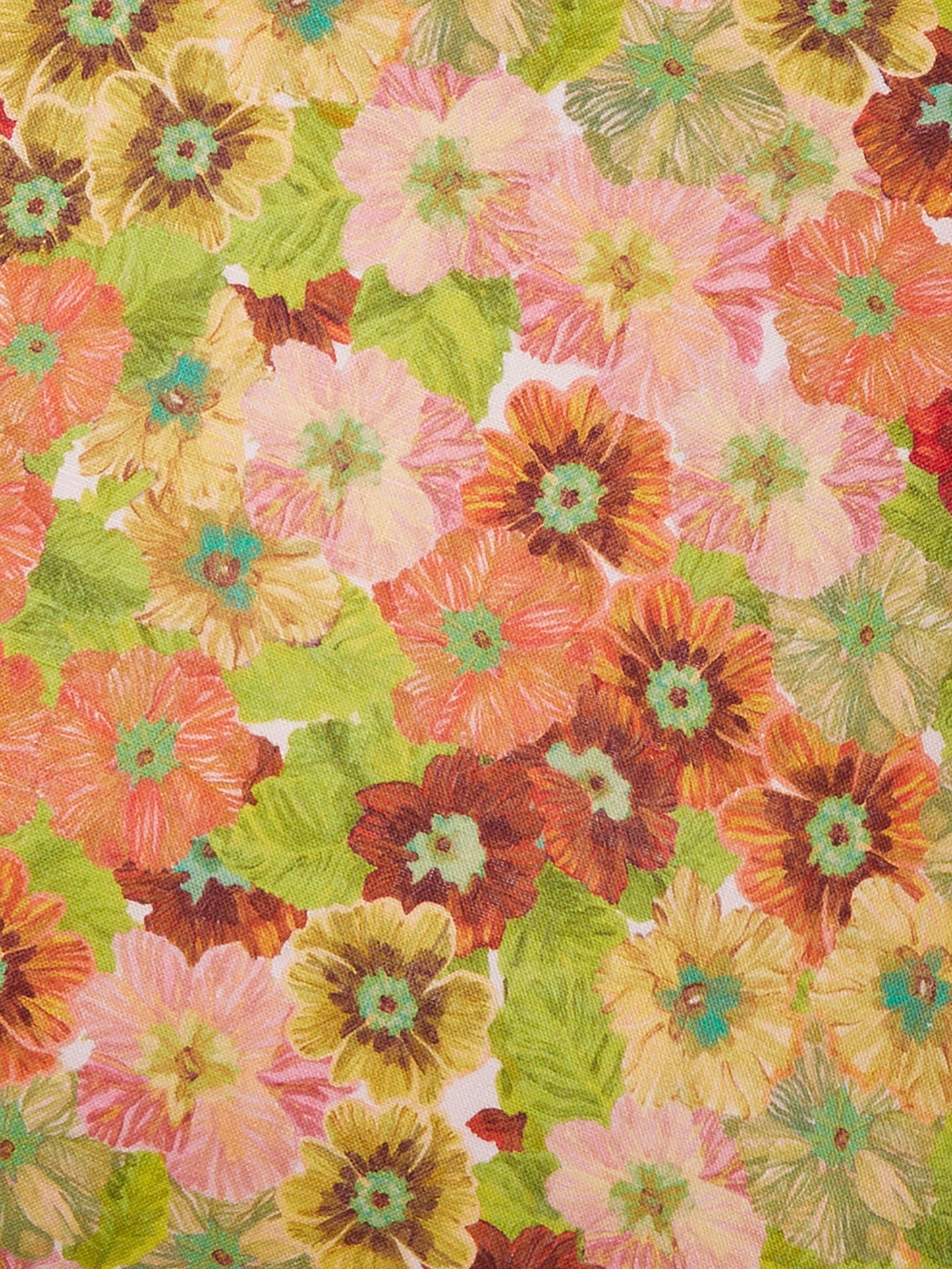 Primrose Sunset Linen Cushion
