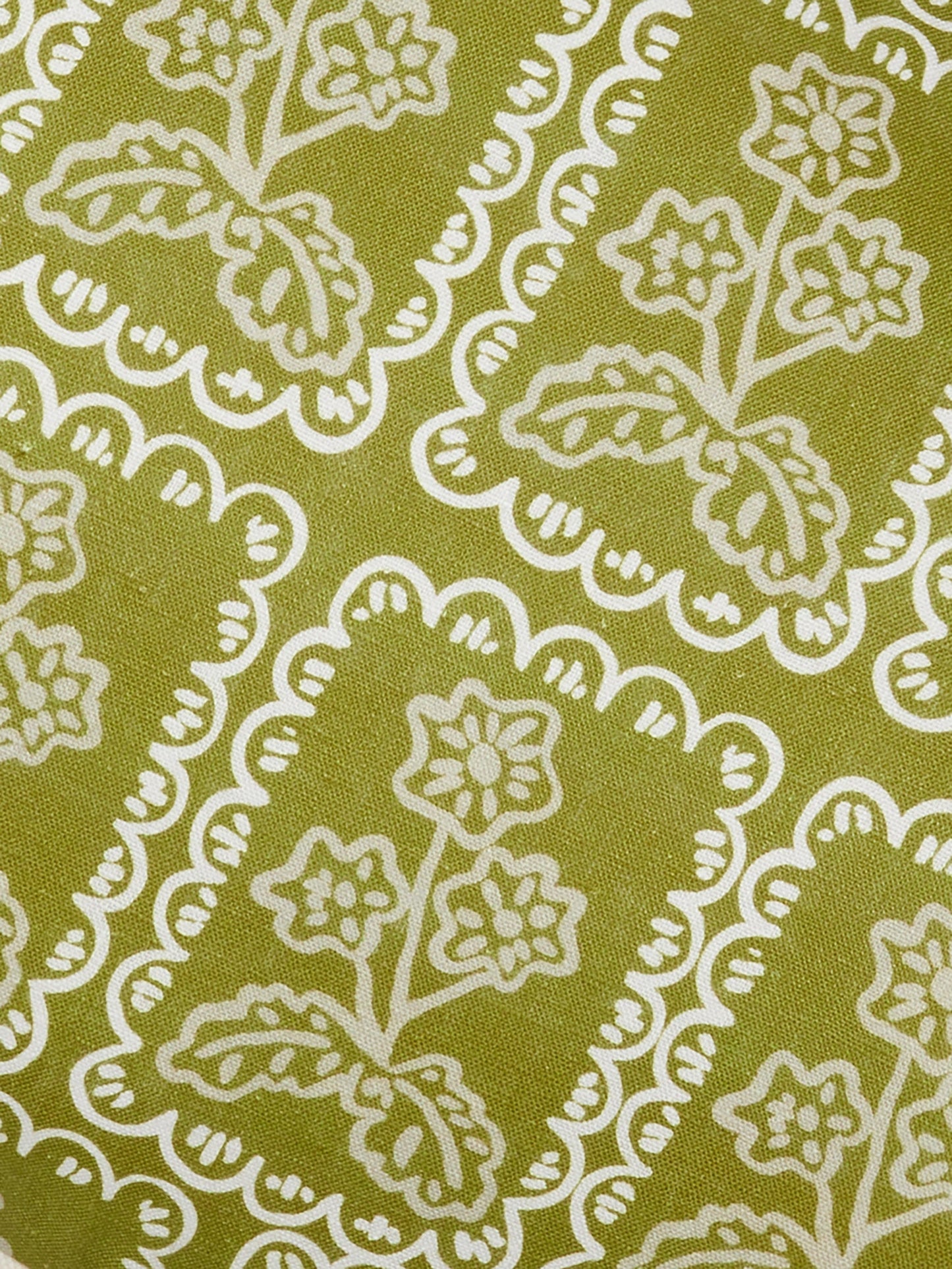 Martine Olive Linen Cushion