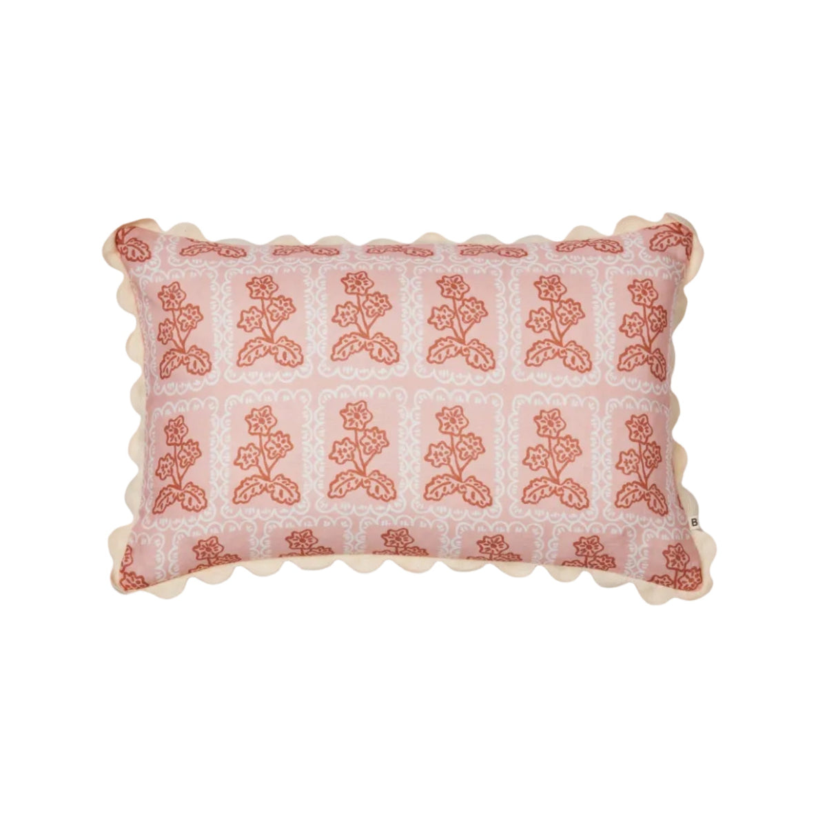Martine Pink Linen Cushion
