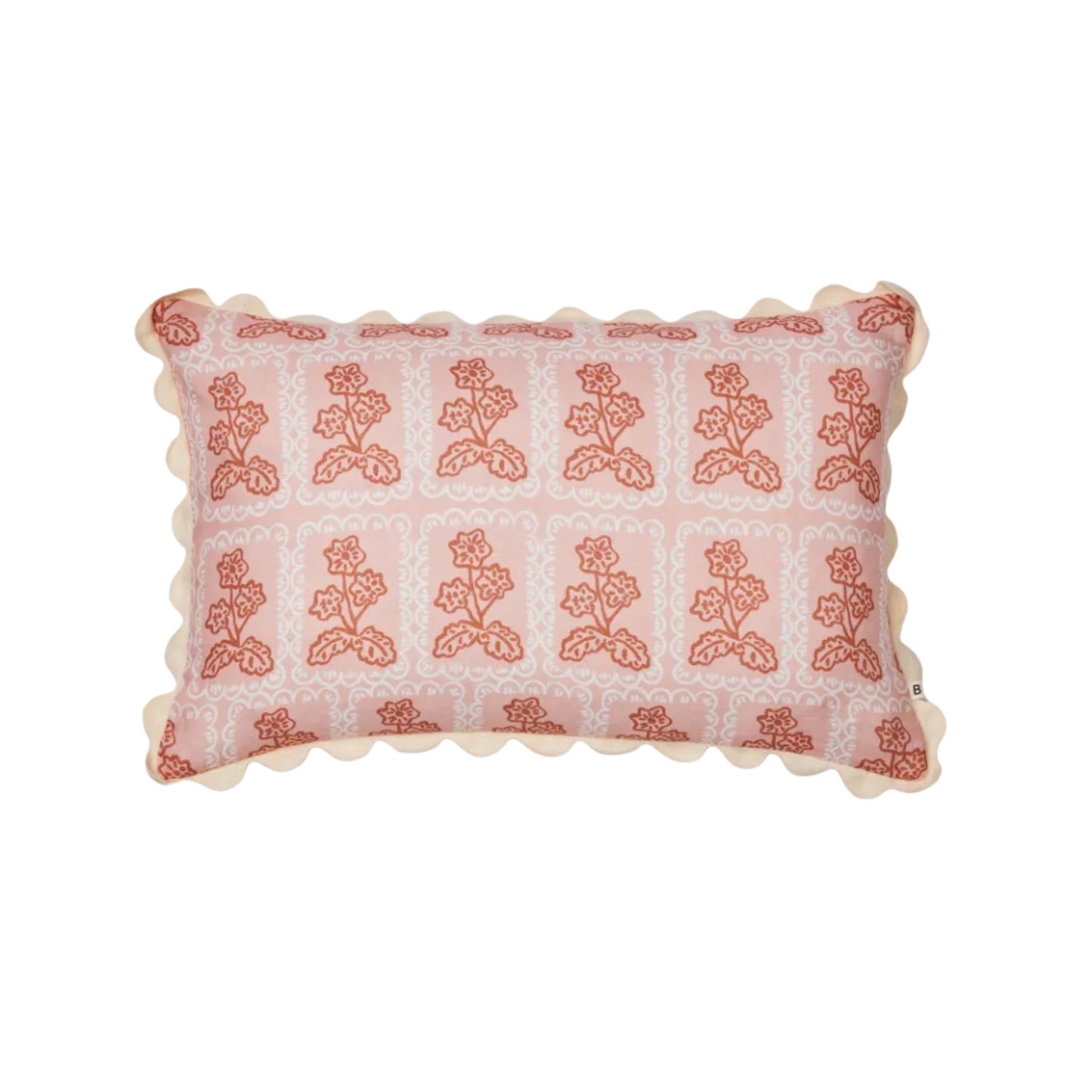 Martine Pink Linen Cushion