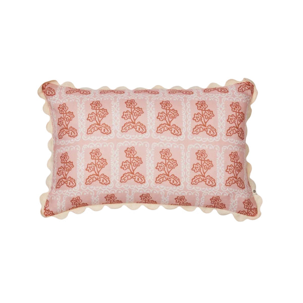 Martine Pink Linen Cushion