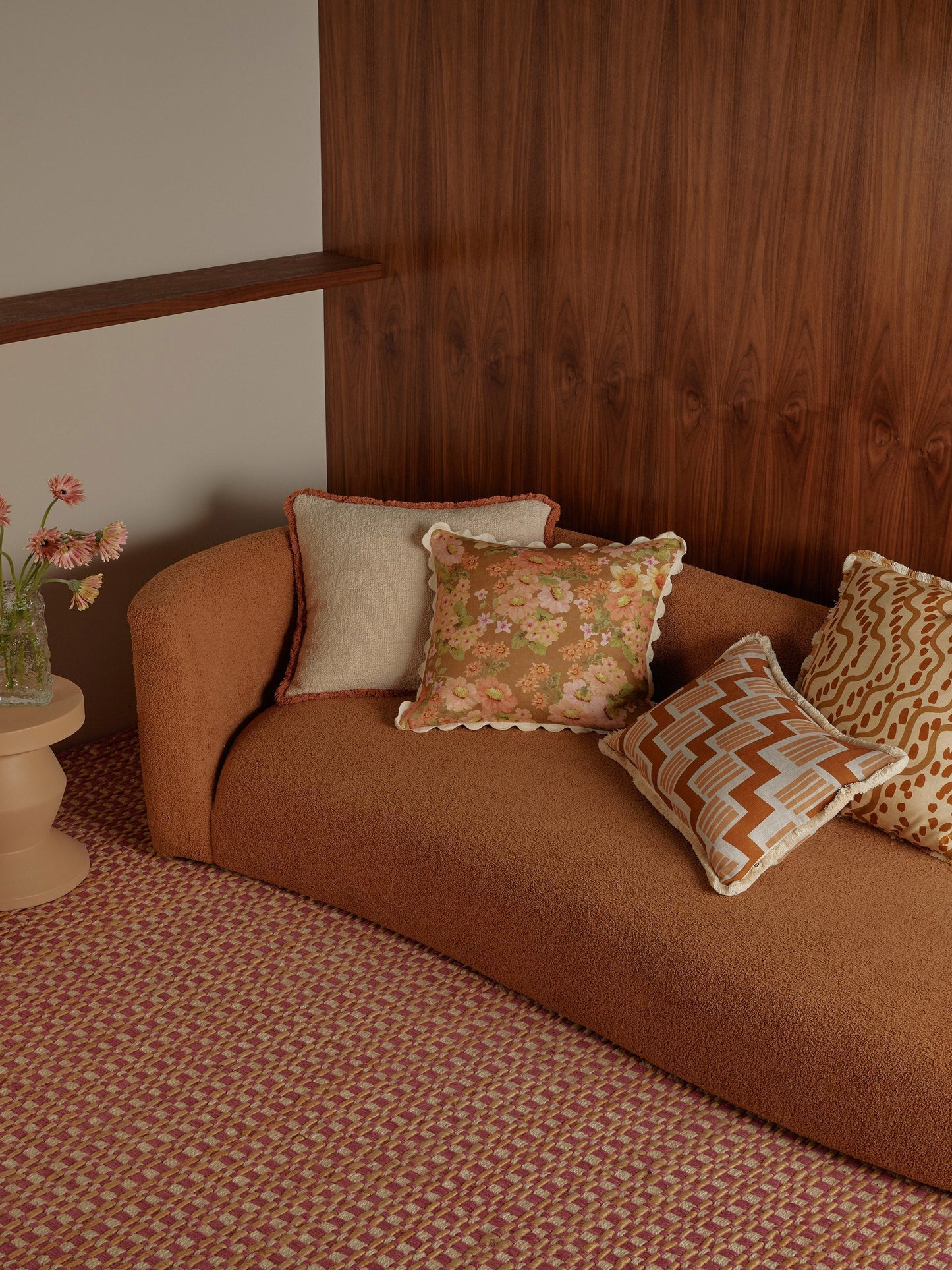 Rushes Wheat Linen Cushion