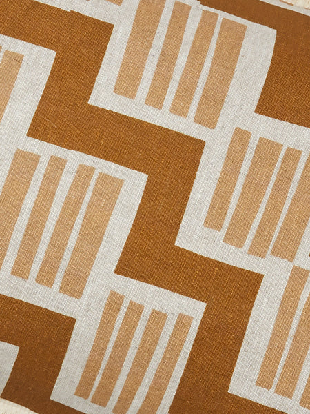 Rosemary Tan Linen Cushion