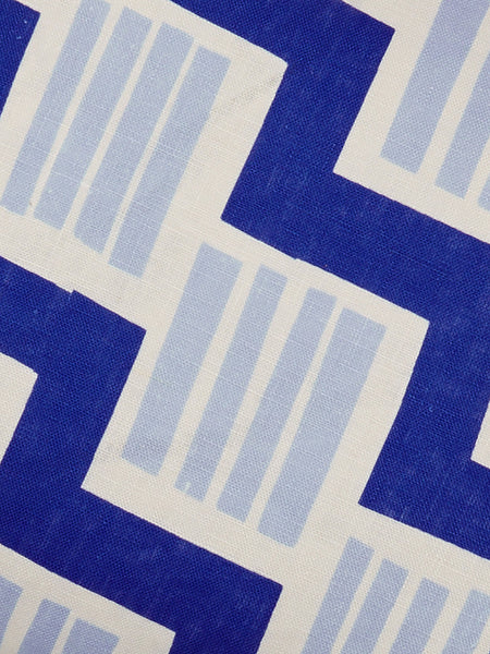 Rosemary Blue Linen Cushion