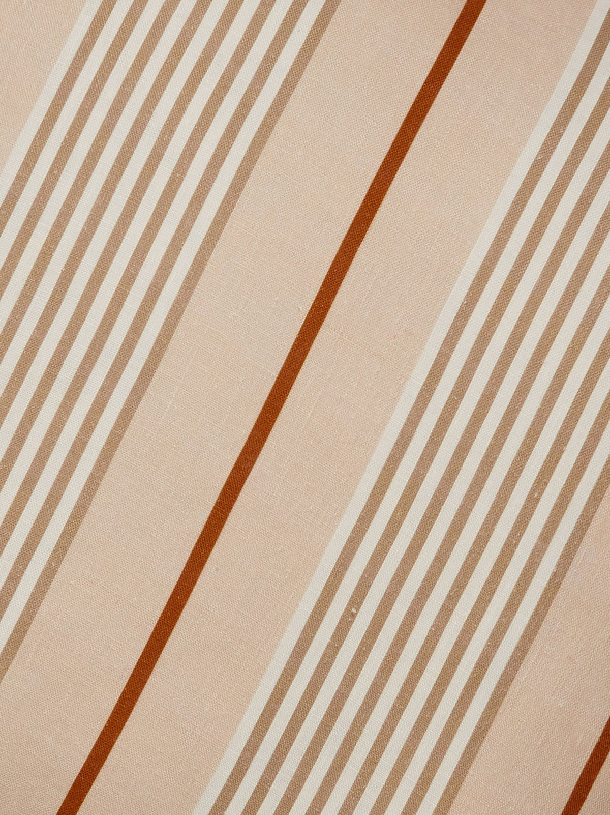 Club Stripe Pearl Linen Cushion