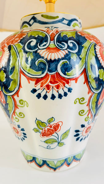 Antique Makkum Lamp