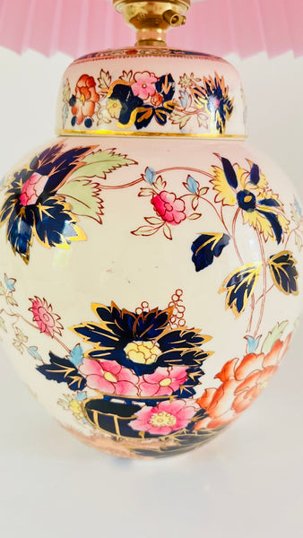 Antique Mason’s Mandarin Lamp