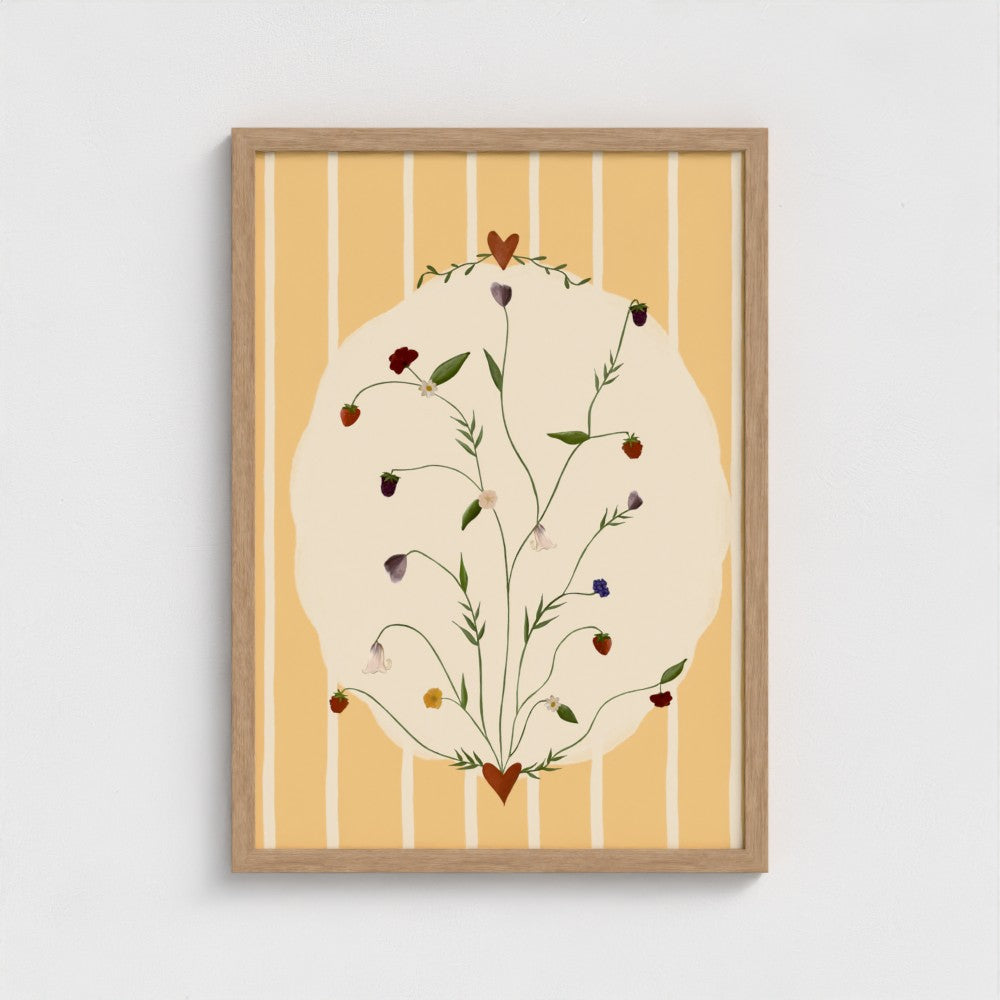 Fruits Des Bois art print — additional product photo of the design