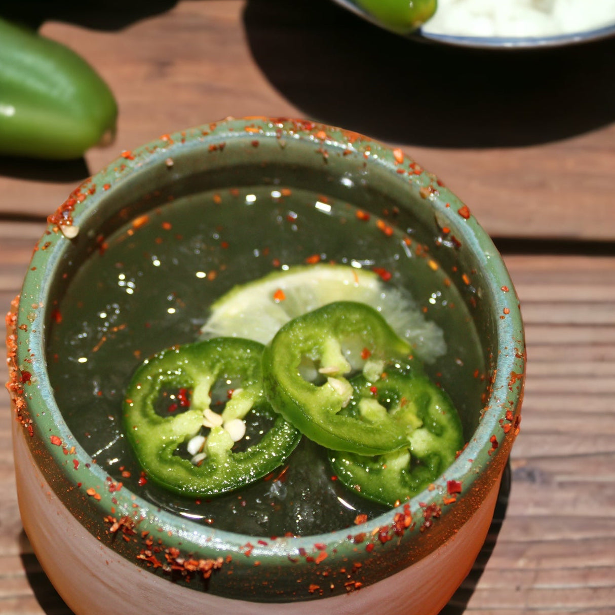 The ranch "spicy marg" Glasses/Set of Two