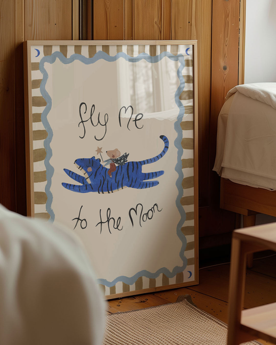 Fly Me To The Moon Art Print