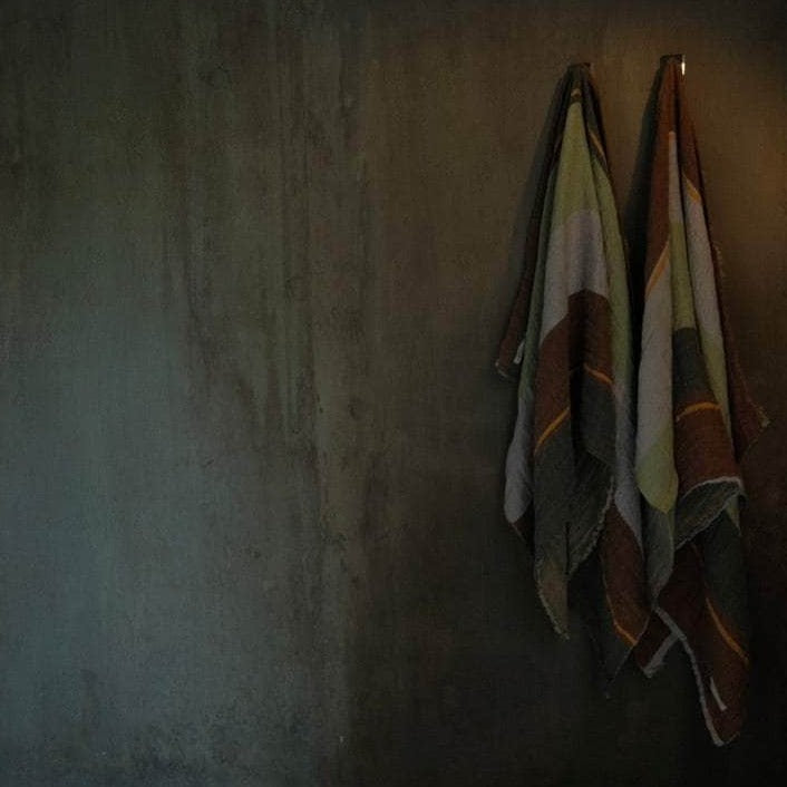 Multicoloured Linen Tablecloth