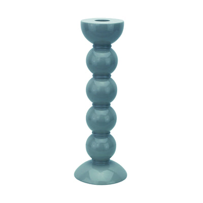 Chambray Bobbin Candlestick, tall size - 24cm - Addison Ross Ltd UK