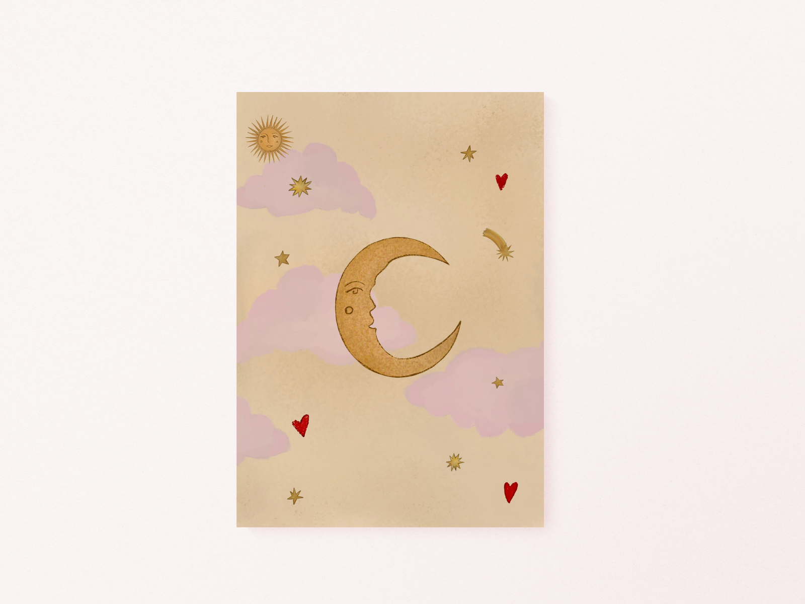 La Lune Art Print