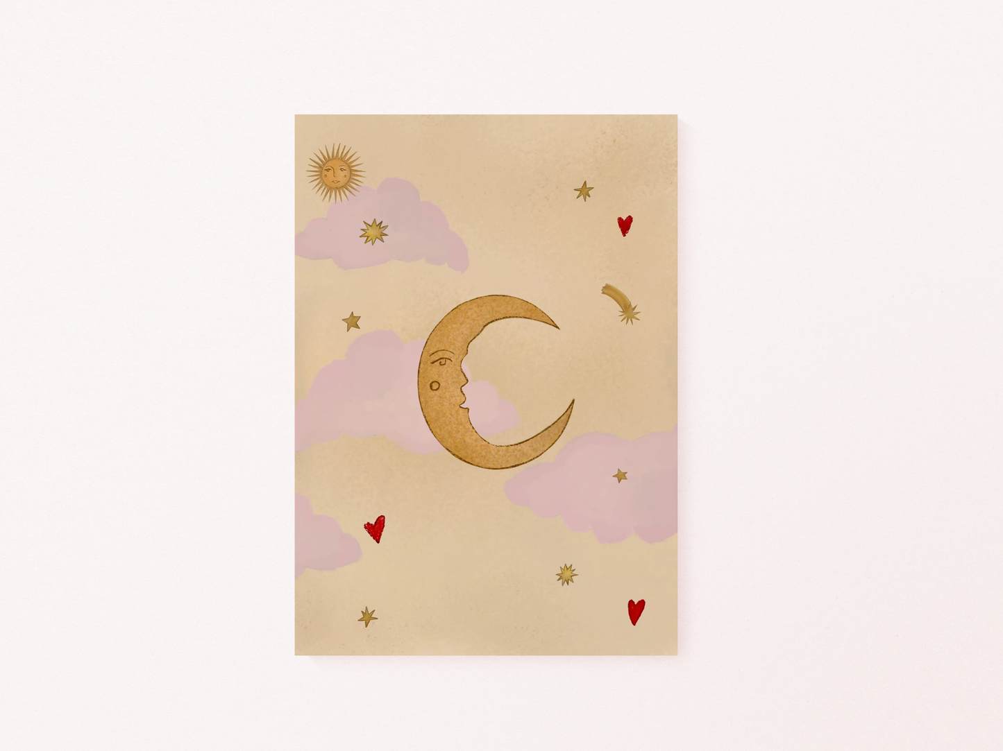 La Lune Art Print