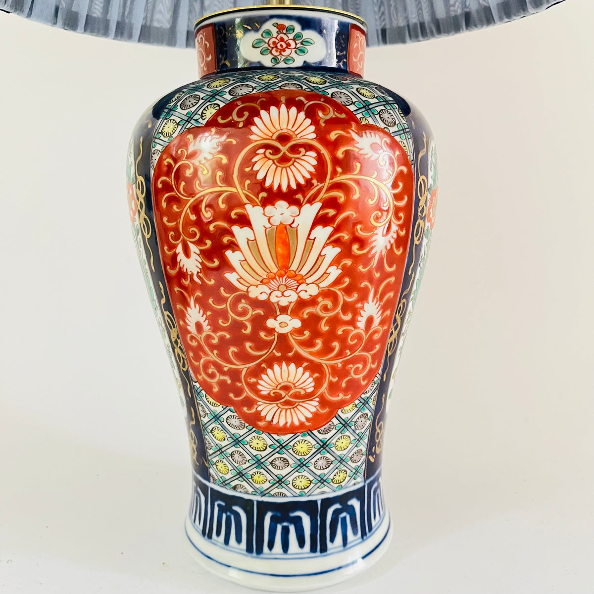 Antique Imari Table Lamp