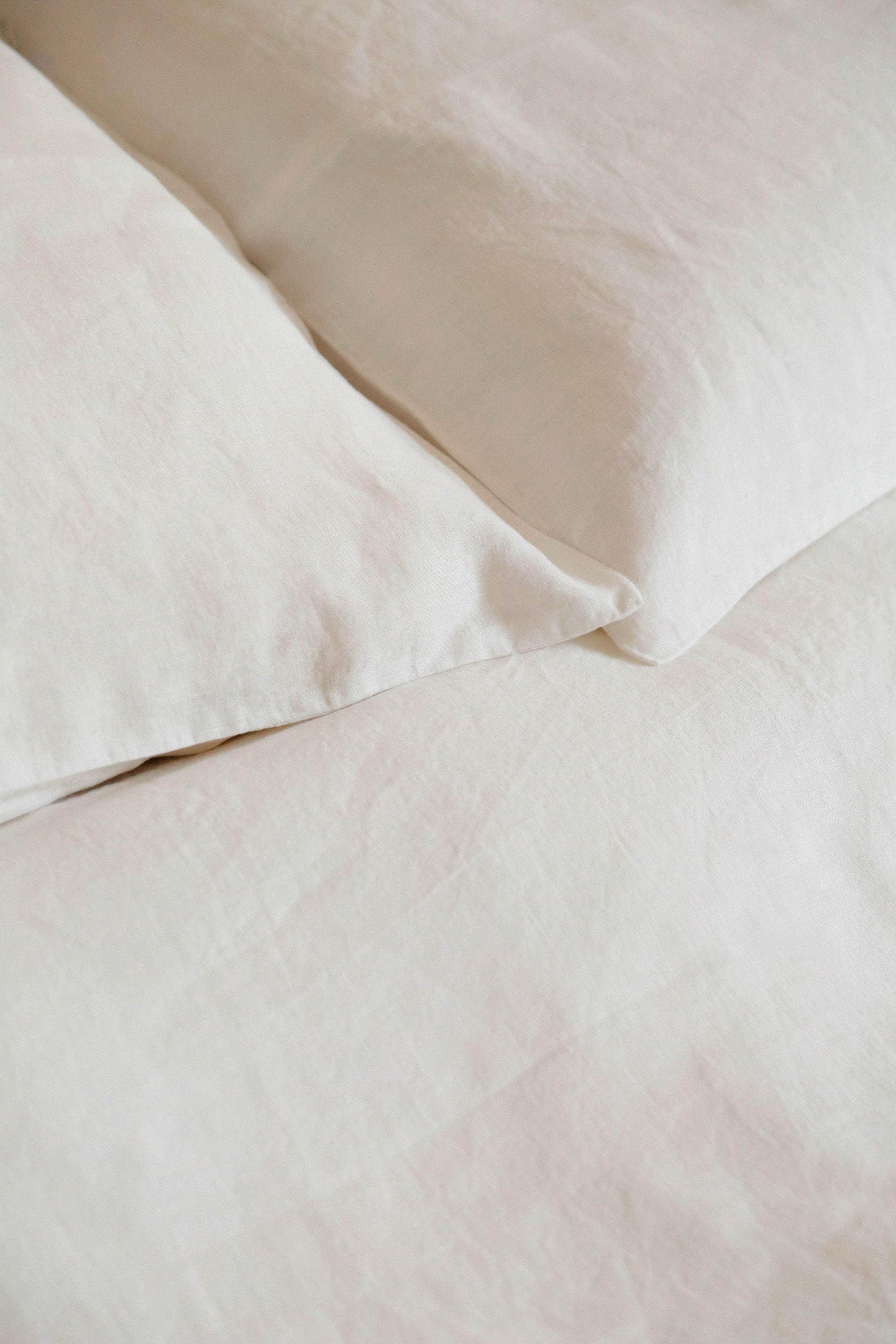 Hemp Duvet Cover Pure White