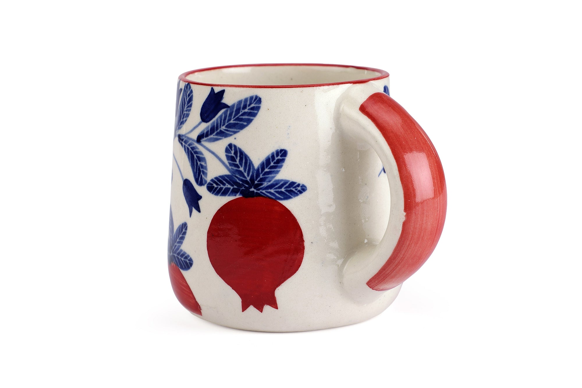 Anaar Coffee Mug- Red ,  3.5 X 3 Inches  (set of 4)