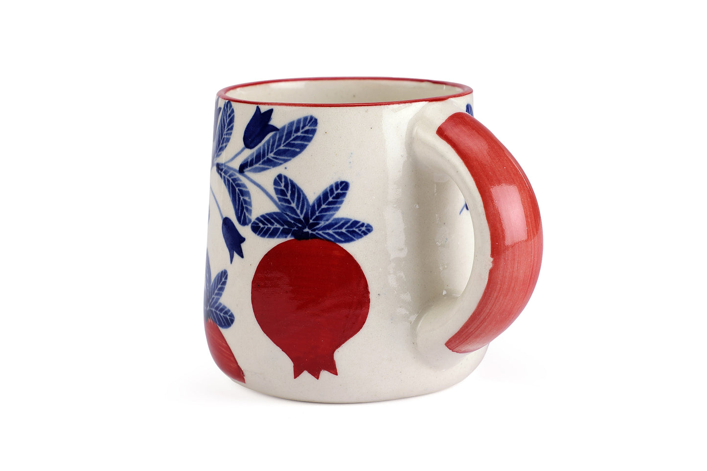 Anaar Coffee Mug- Red ,  3.5 X 3 Inches  (set of 4)